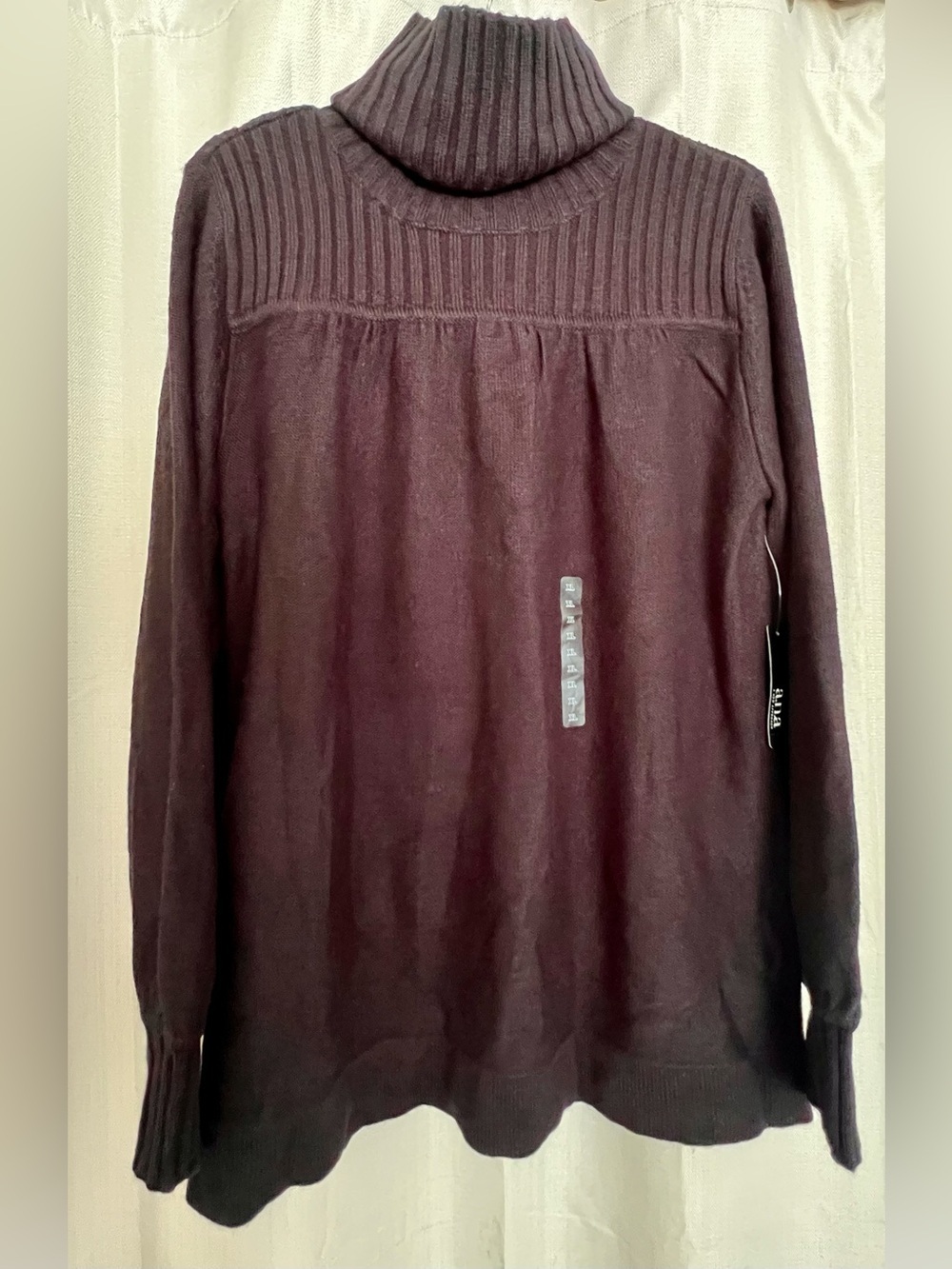a.n.a Ribbed Turtleneck Sweater XL Black NWT